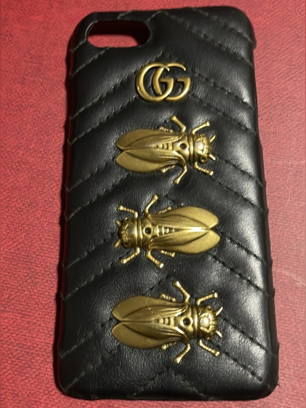 Gucci Quilted Leather (iPhone 8) Case